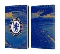 Head Case Designs Officially Licensed Chelsea Football Club Stamford Bridge Retro Kit and Stadium Leather Flip Case Compatible With Amazon Kindle Paperwhite 6
