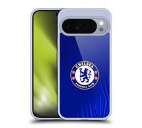 Head Case Designs Officially Licensed Chelsea Football Club Super Graphic Crest Gel Case [Military Grade Protection] Compatible With Google Pixel 10 Pro XL