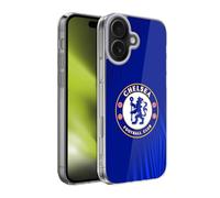 Head Case Designs Officially Licensed Chelsea Football Club Super Graphic Crest Gel Case [Military Grade Protection] Compatible With Apple iPhone 17