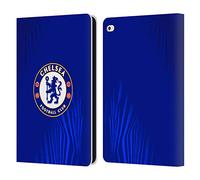 Head Case Designs Officially Licensed Chelsea Football Club Super Graphic Crest Leather Flip Case Compatible With Apple iPad Air 2 (2014)