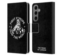 Head Case Designs Officially Licensed Chelsea Football Club The Pride of London 2025 World Champions Leather Flip Case Compatible With Samsung Galaxy S25