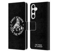 Head Case Designs Officially Licensed Chelsea Football Club The Pride of London 2025 World Champions Leather Flip Case Compatible With Samsung Galaxy S24+ 5G