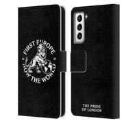 Head Case Designs Officially Licensed Chelsea Football Club The Pride of London 2025 World Champions Leather Flip Case Compatible With Samsung Galaxy S21 5G