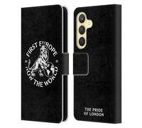 Head Case Designs Officially Licensed Chelsea Football Club The Pride of London 2025 World Champions Leather Flip Case Compatible With Samsung Galaxy S24 5G