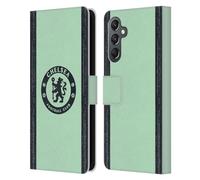 Head Case Designs Officially Licensed Chelsea Football Club Third 2023/24 Kit Leather Flip Case Compatible With Samsung Galaxy A25 5G