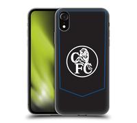 Head Case Designs Officially Licensed Chelsea Football Club Third 2025/26 Kit Gel Case [Military Grade Protection] Compatible With Apple iPhone XR
