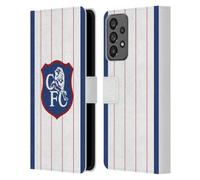 Head Case Designs Officially Licensed Chelsea Football Club Third 2026/27 Kit Leather Flip Case Compatible With Samsung Galaxy A73 5G (2022)