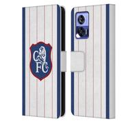 Head Case Designs Officially Licensed Chelsea Football Club Third 2026/27 Kit Leather Flip Case Compatible With Motorola Edge 30 Neo 5G