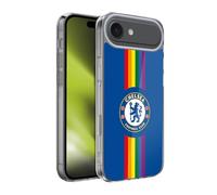 Head Case Designs Officially Licensed Chelsea Football Club Vertical Blue PRIDE CREST Gel Case [Military Grade Protection] Compatible With Apple iPhone 17 Air