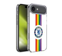 Head Case Designs Officially Licensed Chelsea Football Club Vertical White PRIDE CREST Gel Case [Military Grade Protection] Compatible With Apple iPhone 17 Air