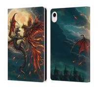 Head Case Designs Officially Licensed Christos Karapanos Against Key Art Leather Wallet Case Compatible With Apple iPad mini (2021/2024)
