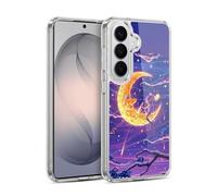 Head Case Designs Officially Licensed Christos Karapanos Carving The Crescent Dark Hours Gel Case [Military Grade Protection] Compatible with Samsung Galaxy S26 Plus and Compatible with MagSafe