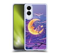 Head Case Designs Officially Licensed Christos Karapanos Carving The Crescent Dark Hours Gel Case [Military Grade Protection] Compatible With Samsung Galaxy S25 Edge