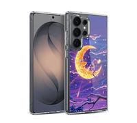 Head Case Designs Officially Licensed Christos Karapanos Carving The Crescent Dark Hours Gel Case [Military Grade Protection] Compatible with Samsung Galaxy S26 Ultra and Compatible with MagSafe