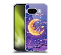 Head Case Designs Officially Licensed Christos Karapanos Carving The Crescent Dark Hours Gel Case [Military Grade Protection] Compatible With Google Pixel 9A