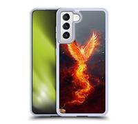 Head Case Designs Officially Licensed Christos Karapanos From The Last Spark Phoenix 2 Gel Case [Military Grade Protection] Compatible with Samsung Galaxy S21 5G and Compatible with MagSafe