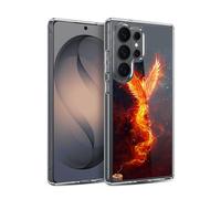 Head Case Designs Officially Licensed Christos Karapanos From The Last Spark Phoenix 2 Gel Case [Military Grade Protection] Compatible with Samsung Galaxy S26 Ultra and Compatible with MagSafe