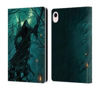 Head Case Designs Officially Licensed Christos Karapanos It's Just The Wind Key Art Leather Wallet Case Compatible With Apple iPad mini (2021/2024)