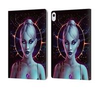 Head Case Designs Officially Licensed Christos Karapanos Oblivion Mythical Art Leather Wallet Case Compatible With Apple iPad Air 13 2024/2025
