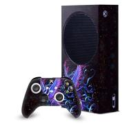 Head Case Designs Officially Licensed Christos Karapanos Phoenix Art Mix Game Console Wrap and Game Controller Skin Bundle Compatible With Xbox Series S