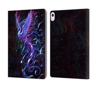 Head Case Designs Officially Licensed Christos Karapanos Phoenix Mythical Leather Wallet Case Compatible With Apple iPad Air 13 2024/2025