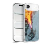 Head Case Designs Officially Licensed Christos Karapanos Power Of The Dragon Flame Mythical Art Gel Case [Military Grade Protection] Compatible with Apple iPhone 17 Air and Compatible with MagSafe