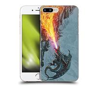 Head Case Designs Officially Licensed Christos Karapanos Power Of The Dragon Flame Mythical Art Hard Back Case Compatible With Apple iPhone 7 Plus/iPhone 8 Plus