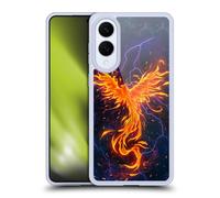 Head Case Designs Officially Licensed Christos Karapanos Rage Phoenix 3 Gel Case [Military Grade Protection] Compatible With Samsung Galaxy S25 Edge
