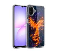 Head Case Designs Officially Licensed Christos Karapanos Rage Phoenix 3 Gel Case [Military Grade Protection] Compatible With Samsung Galaxy A07 4G