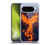 Head Case Designs Officially Licensed Christos Karapanos Rage Phoenix 3 Gel Case [Military Grade Protection] Compatible with Google Pixel 10 Pro XL and Compatible with MagSafe