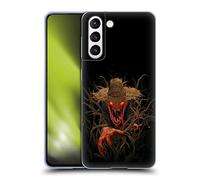 Head Case Designs Officially Licensed Christos Karapanos Reaper Dark Hours Gel Case [Military Grade Protection] Compatible with Samsung Galaxy S21 5G and Compatible with MagSafe