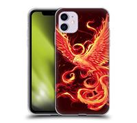 Head Case Designs Officially Licensed Christos Karapanos Resurgence 2 Phoenix 3 Soft Gel Case [Military Grade Protection] Compatible With Apple iPhone 11