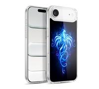 Head Case Designs Officially Licensed Christos Karapanos Royal Blue Phoenix 2 Gel Case [Military Grade Protection] Compatible with Apple iPhone 17 Air and Compatible with MagSafe