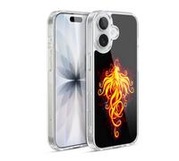 Head Case Designs Officially Licensed Christos Karapanos Royal Phoenix Gel Case [Military Grade Protection] Compatible with Apple iPhone 17 and Compatible with MagSafe