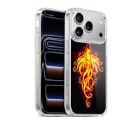 Head Case Designs Officially Licensed Christos Karapanos Royal Phoenix Gel Case [Military Grade Protection] Compatible with Apple iPhone 17 Pro and Compatible with MagSafe