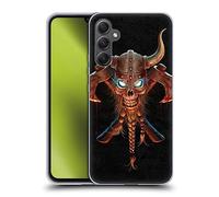 Head Case Designs Officially Licensed Christos Karapanos Viking Horror 4 Gel Case [Military Grade Protection] Compatible With Samsung Galaxy A34 5G