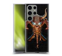 Head Case Designs Officially Licensed Christos Karapanos Viking Horror 4 Gel Case [Military Grade Protection] Compatible With Samsung Galaxy S23 Ultra 5G