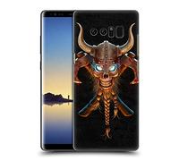 Head Case Designs Officially Licensed Christos Karapanos Viking Horror 4 Hard Back Case Compatible With Samsung Galaxy Note8 / Note 8