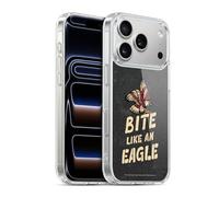 Head Case Designs Officially Licensed Cobra Kai Bite Like An Eagle Season 5 Key Art Gel Case [Military Grade Protection] Compatible with Apple iPhone 17 Pro and Compatible with MagSafe