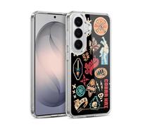 Head Case Designs Officially Licensed Cobra Kai Icons Pattern Season 5 Key Art Gel Case [Military Grade Protection] Compatible with Samsung Galaxy S26 and Compatible with MagSafe