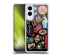 Head Case Designs Officially Licensed Cobra Kai Icons Pattern Season 5 Key Art Gel Case [Military Grade Protection] Compatible With Samsung Galaxy S25 Edge