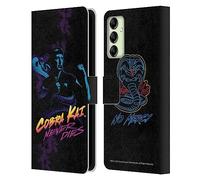 Head Case Designs Officially Licensed Cobra Kai Johnny Lawrence Never Dies Key Art Leather Wallet Case Compatible With Samsung Galaxy A14 5G