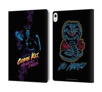 Head Case Designs Officially Licensed Cobra Kai Johnny Lawrence Never Dies Key Art Leather Wallet Case Compatible With Apple iPad Air 13 2024/2025