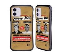 Head Case Designs Officially Licensed Cobra Kai Karate Championship Graphics 2 Hybrid Case Compatible With Apple iPhone 11