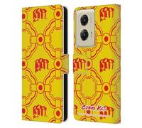 Head Case Designs Officially Licensed Cobra Kai Karate Hand Pattern Graphics Leather Book Wallet Case Cover Compatible With Motorola Moto G Stylus 5G (2024)