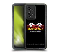 Head Case Designs Officially Licensed Cobra Kai Karate Kid Saga Logo Graphics 2 Ultra-Armoured Shockproof Case [Military Grade Protection] Compatible With Samsung Galaxy A53 5G (2022)