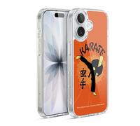 Head Case Designs Officially Licensed Cobra Kai Karate Logo Graphics 2 Gel Case [Military Grade Protection] Compatible with Apple iPhone 17 and Compatible with MagSafe