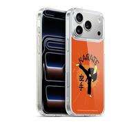 Head Case Designs Officially Licensed Cobra Kai Karate Logo Graphics 2 Gel Case [Military Grade Protection] Compatible with Apple iPhone 17 Pro Max and Compatible with MagSafe