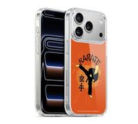 Head Case Designs Officially Licensed Cobra Kai Karate Logo Graphics 2 Gel Case [Military Grade Protection] Compatible with Apple iPhone 17 Pro and Compatible with MagSafe