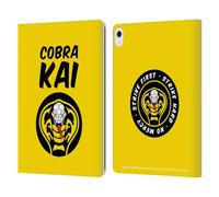 Head Case Designs Officially Licensed Cobra Kai Logo 2 Composed Art Leather Wallet Case Compatible With Apple iPad Air 13 2024/2025